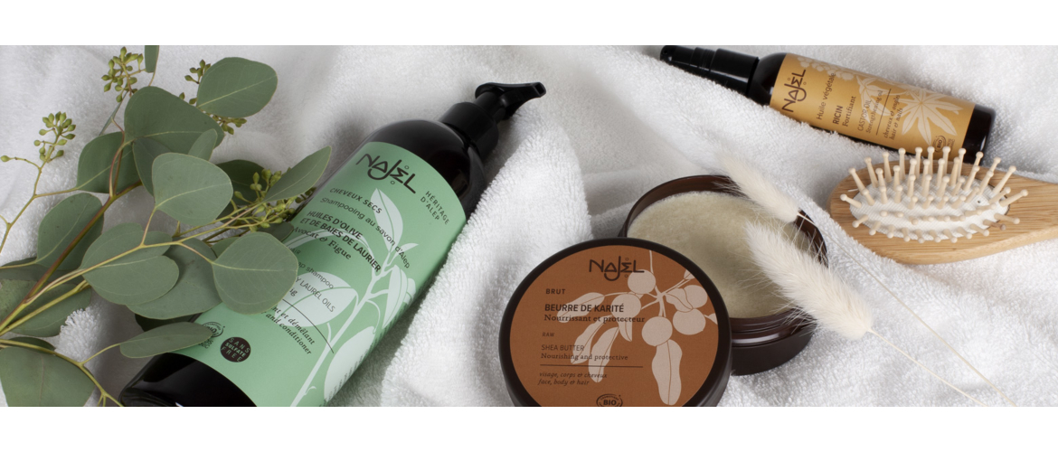 Najel Beauty Routine for Dry Hair