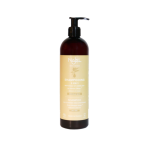 Shampooing au savon d'Alep certifié Cosmos Organic 500 ml - cheveux secs